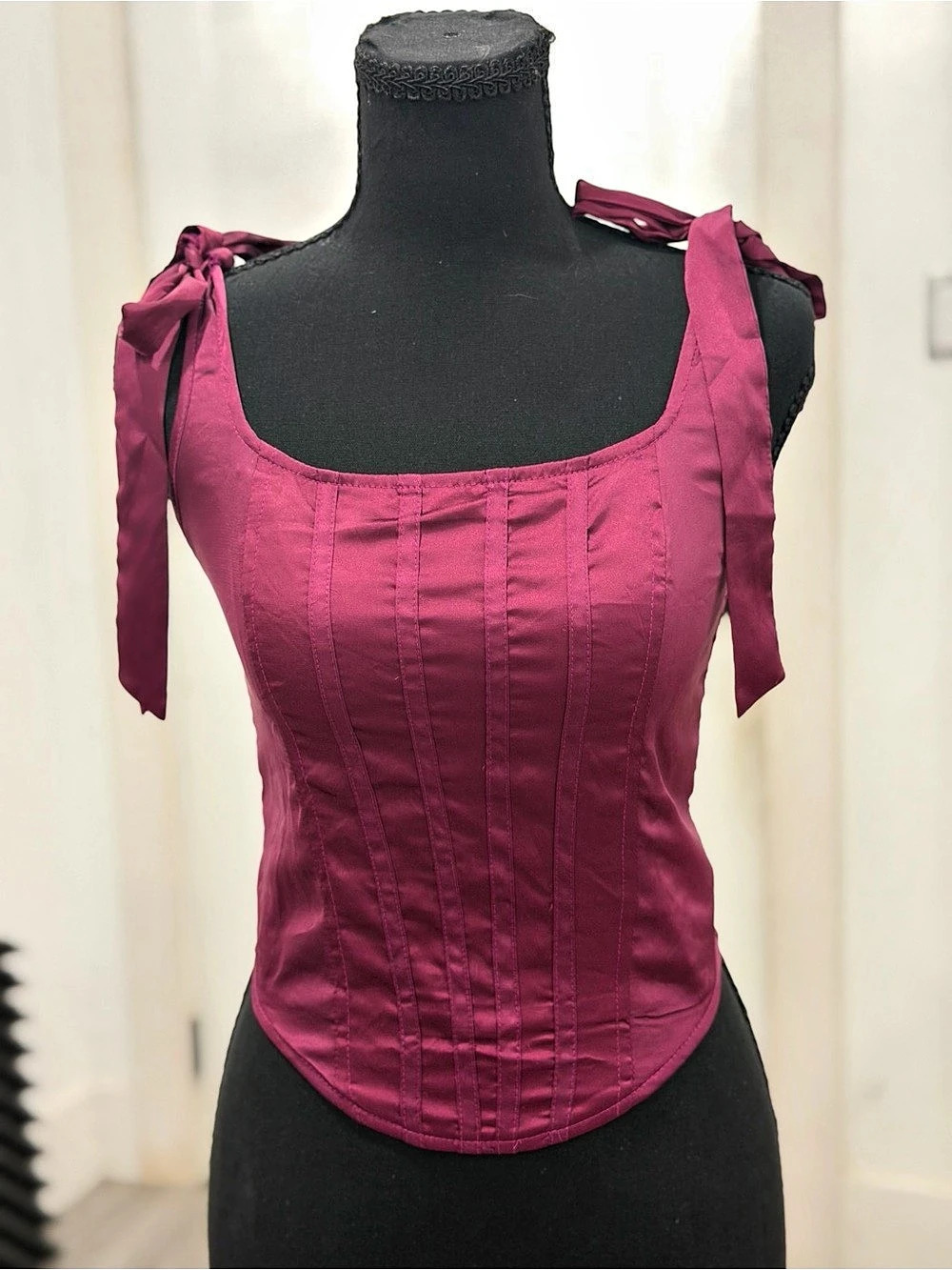 Missguided Corset Bustier Top